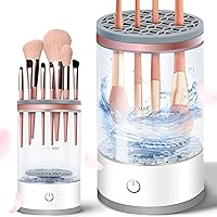 Brushblast Pro Makeup Brush Cleaner, Auto-Rotating Cozy Luna Brush Cleaner for Deep Cleaning, Upgraded & No Need to Install, One-Click Operation, Suitable for All of Makeup Brushes (1PC)
