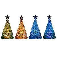 Christmas Decorative Lights, Electronic Candles, Christmas Tree Tabletop Decorations, Festive, Window Decorations, Small Night Lights Party Decorative Hanging Ornaments