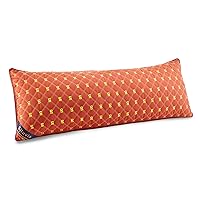 Body Pillow for Adults-Premium Adjustable Loft Quilted Body Pillows -Fluffy Pillow - Down Alternative Pillow - Head Support Pillow (Red, 21”x54“)