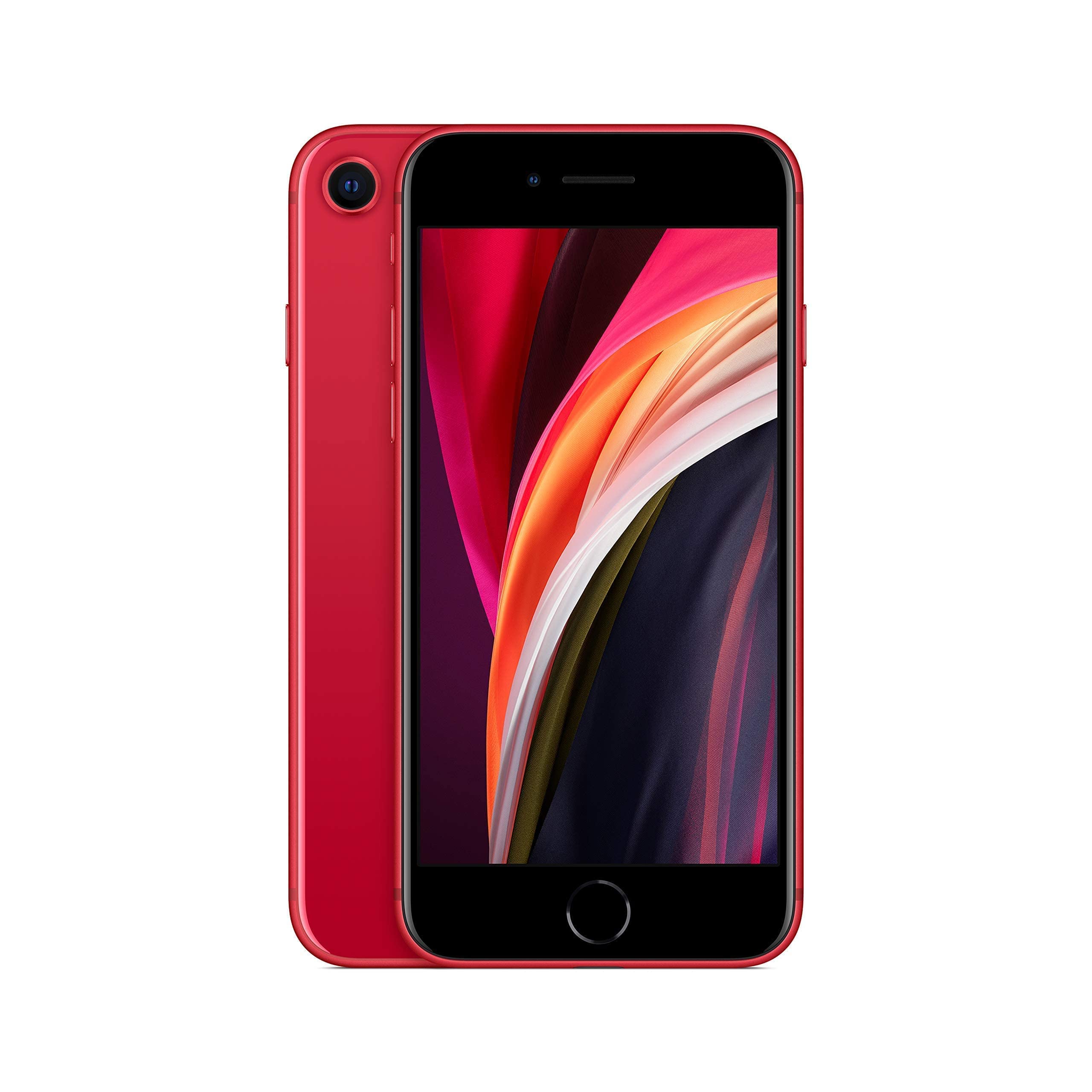 Apple iPhone SE, 256GB, Red - Fully Unlocked (Renewed Premium)