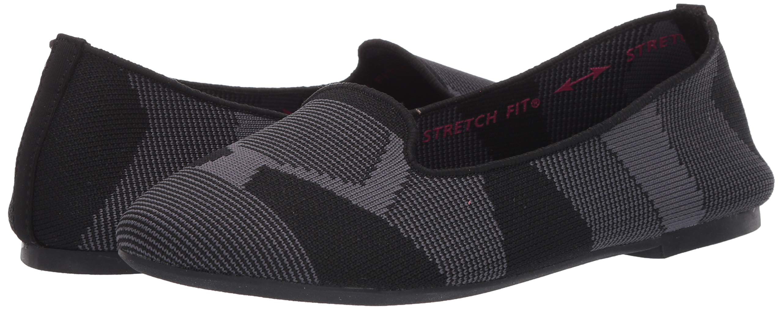 Buy Skechers Women's Cleo-Sherlock-Engineered Knit Loafer Skimmer ...
