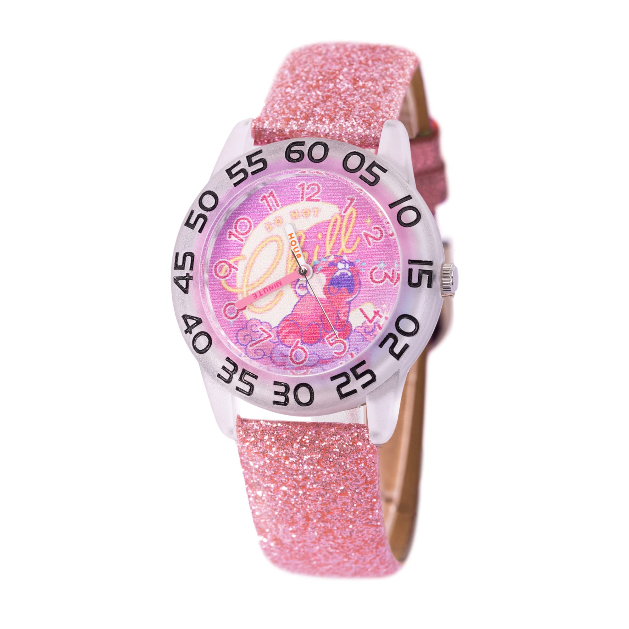 Disney Turning Red Kids' Plastic Time Teacher Analog Quartz Strap Watch