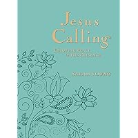 Jesus Calling, Large Text Teal Leathersoft, with Full Scriptures: Enjoying Peace in His Presence (a 365-Day Devotional) Jesus Calling, Large Text Teal Leathersoft, with Full Scriptures: Enjoying Peace in His Presence (a 365-Day Devotional) Imitation Leather Hardcover Audible Audiobook Kindle Paperback Audio CD
