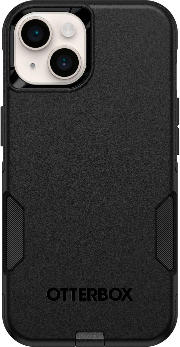 OtterBox iPhone 14 & iPhone 13 (Only) - Commuter Series Case - Black - Slim & Tough - Pocket-Friendly - with Port Protection - Non-Retail Packaging