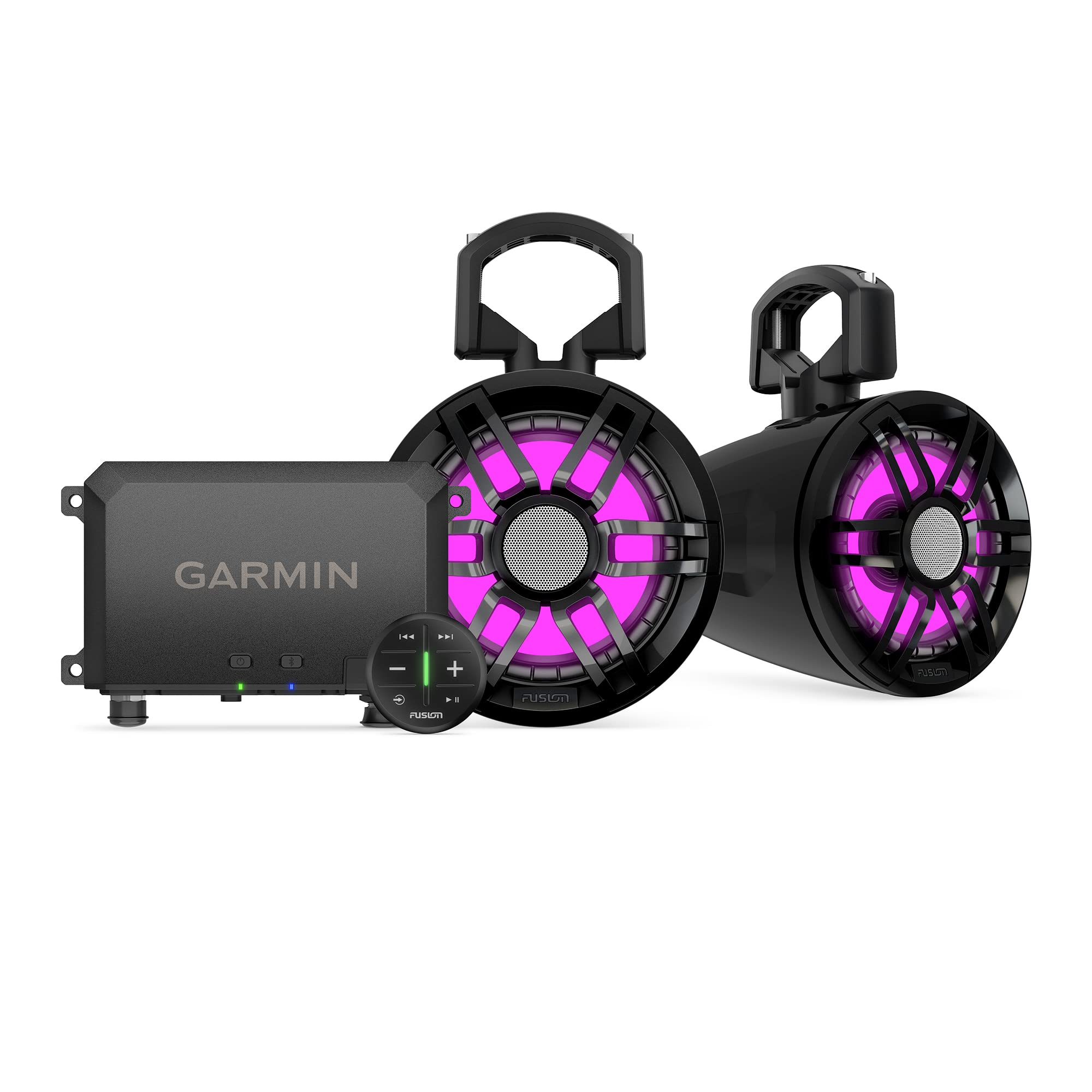 Garmin Tread® Audio System with LED Controller, Rugged Design, Premium Quality Audio, Wireless Control, for Any Off-Road PowerOutdoor Vehicle