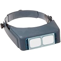 Donegan DA-3 OptiVISOR Headband Magnifier, 1.75X Magnification Glass Lens Plate, 14
