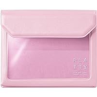 KING JIM Flatty 5356 Bag-in-Bag, Card Size, Pink