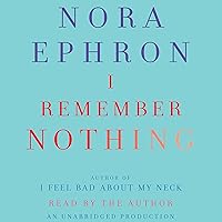 I Remember Nothing: And Other Reflections I Remember Nothing: And Other Reflections Audible Audiobook Paperback Kindle Hardcover Audio CD