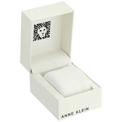 Anne Klein Women's AK/1046CHCV Premium Crystal-Accented Watch