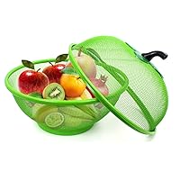 KOVOT Apple Shaped Mesh Fruit Basket | Keep Freshness In & Bugs Out