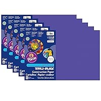 Tru-Ray® Construction Paper, Purple, 12
