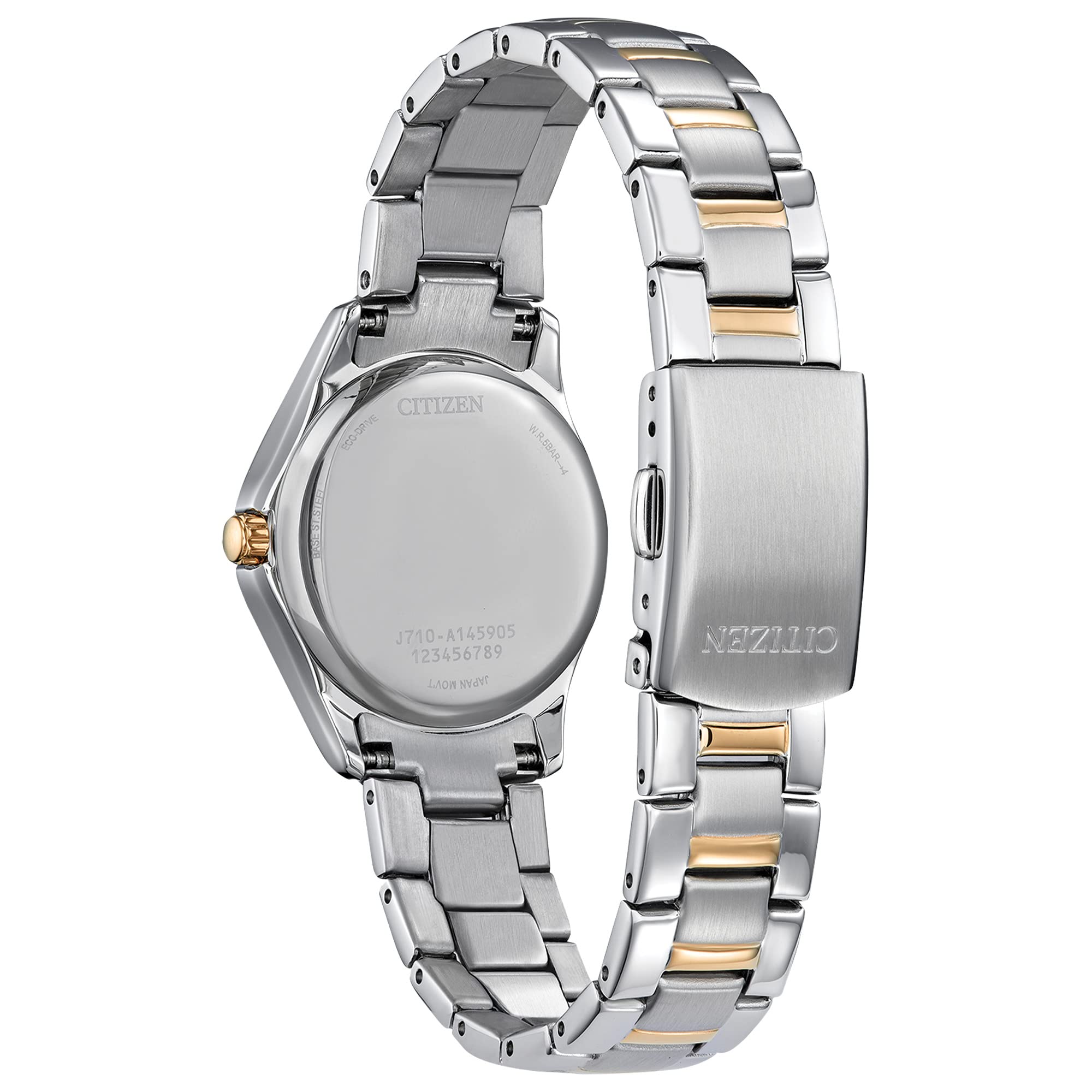 Citizen Ladies' Classic Silhouette Crystal Eco-Drive Watch, 3-Hand Date, Luminous Hands