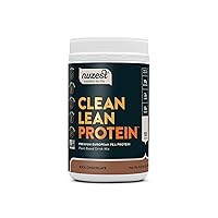 Nuzest - Pea Protein Powder - Clean Lean Protein, Premium Vegan Plant Based Protein Powder, Dairy Free, Gluten Free, GMO Free, Protein Shake, Rich Chocolate, 10 Servings, 8.8 oz