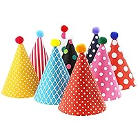 Kids Birthday Party Hats, Assorted