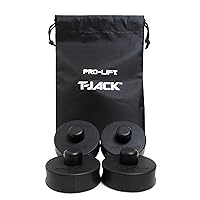 Pro-LifT Tesla Jack Pad - Lifting Adapter for Tire Repair Rotation - Model 3/S/X/Y Accessories Protect from Car Battery from Damage - 4 Pucks with Storage Bag