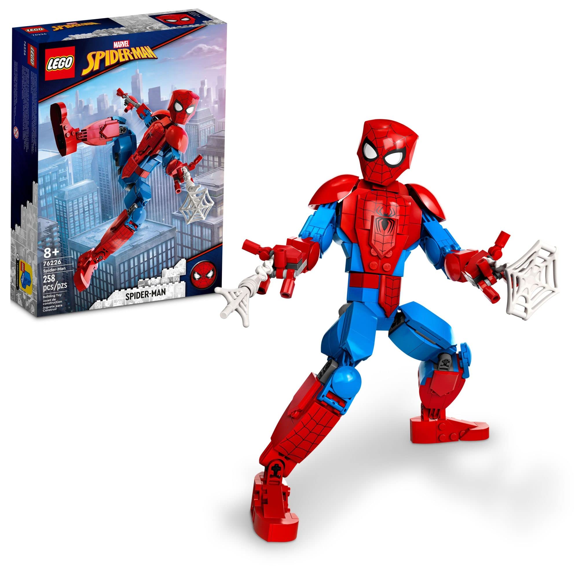 Mua LEGO Marvel Super Heroes Spider-Man Figure 76226 Building Toy Set for  Kids, Boys, and Girls Ages 8+ (258 Pieces) trên Amazon Mỹ chính hãng 2023 |  Fado