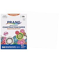 Prang (Formerly SunWorks) Construction Paper, Bright White, 12