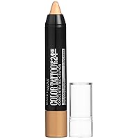 Maybelline New York Eyestudio ColorTattoo Concentrated Crayon,745 Gold Rush, 0.08 oz.