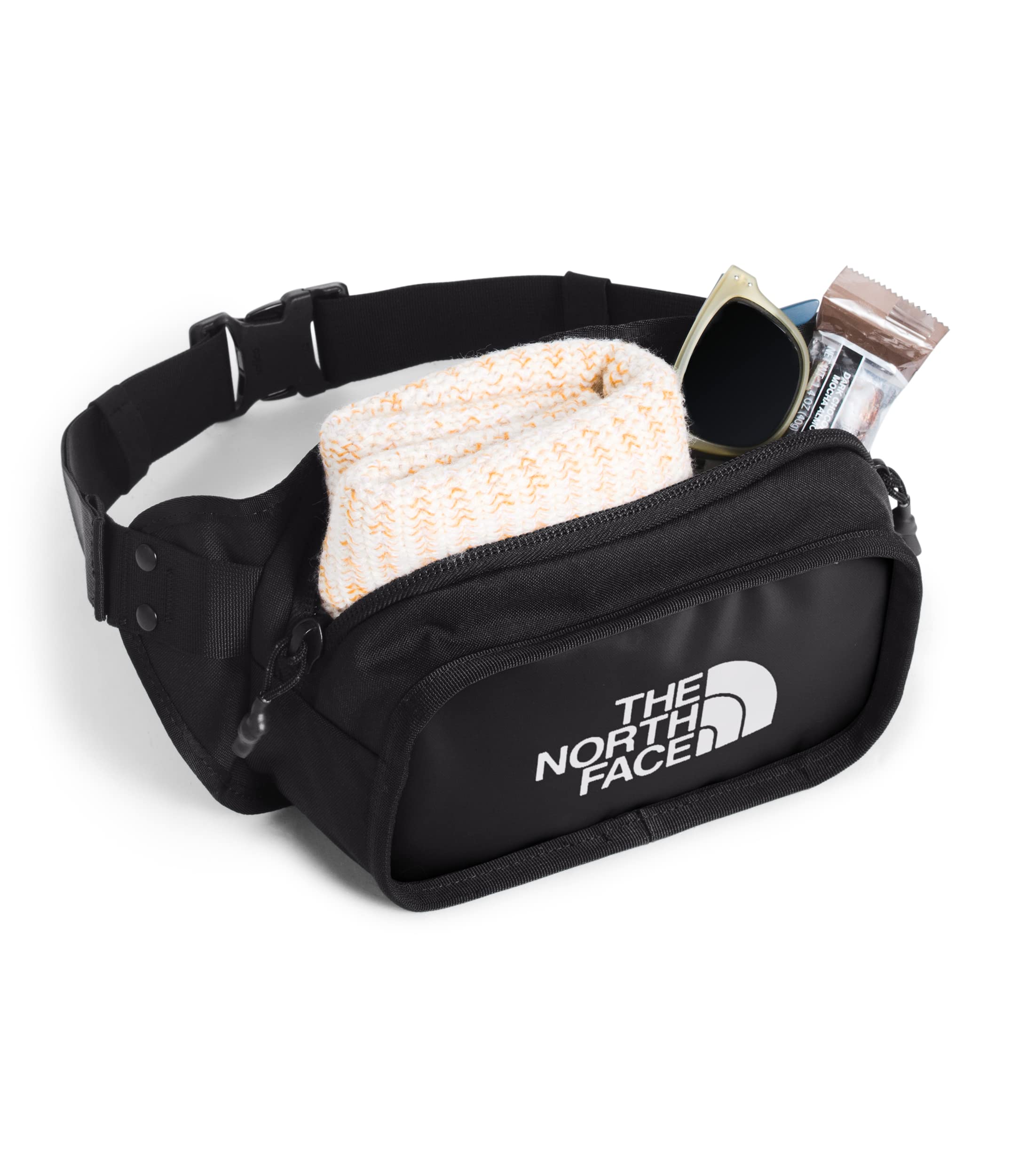 The North Face Explore Hip Pack, TNF Black/TNF White, OS