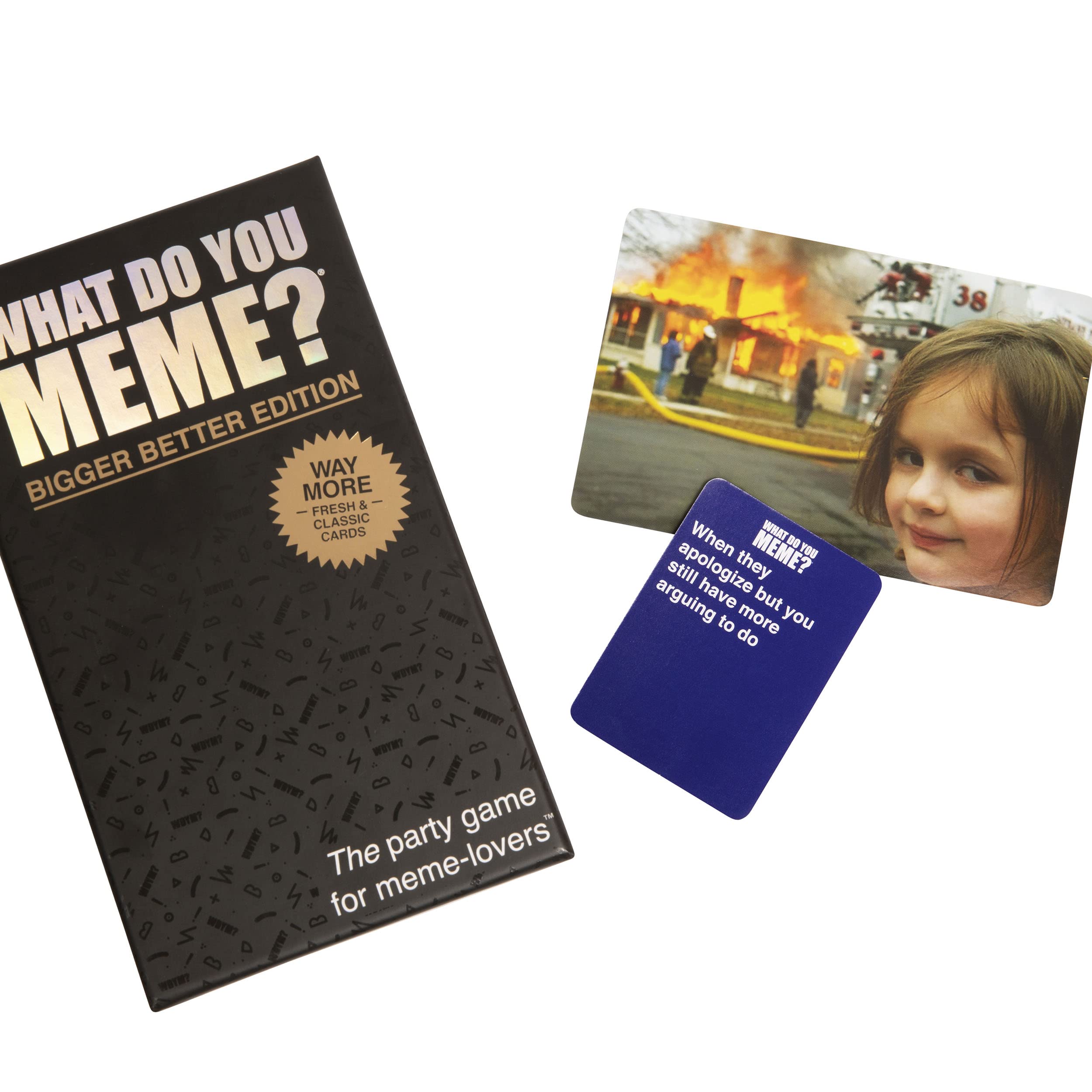 WHAT DO YOU MEME? Bigger Better Edition - Adult Card Games for Game Night