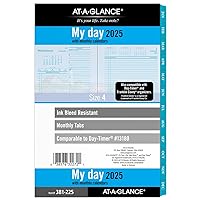 AT-A-GLANCE 2025 Planner, Daily & Monthly, 5-1/2