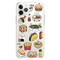 TPU Case Compatible with iPhone 15 14 13 12 11 Pro Max Plus Mini Xs Xr X 8+ 7 6 5 SE Sushi Cute Kawaii Cute Girls Junk Slim fit Taco Clear French Print Fast Design Flexible Silicone Food Fries