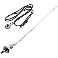 BOSS Audio Systems MRANT12W Marine Rubber Antenna Compatible with Marine Receivers