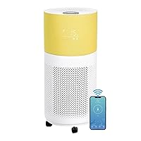 CleanForce® Air Purifiers for Home Large Room Up to 2550 ft², HEPA Air Purifier Air Cleaner with WIFI for Dust, Allergens, Pollen, Pet Hair Dander, Odors, Asthma & Allergy Friendly® Certified, Rainbow