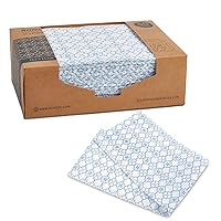 Reusable Cleaning Cloths Value Pack of 100Count Super Soft,Absorbent,Washable Handi Wipes Dish Cloths Cleaning Wipes