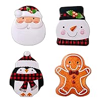 Multifunction Christmas Candy Boxes 4pcs Household Organization Holder For Children Girl Boys Candy Small Gift Christmas Cookie Jar
