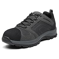 Steel Toe Shoes for Men, Slip Resistant Safety Work Shoes Comfortable Industrial & Construction Safety Working Footwear