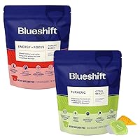 Blueshift Energy + Focus 14 Pack and Turmeric 14 Pack Bundle