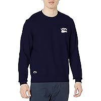 Lacoste Men's Classic Fit Long Sleeve French Terry Sweatshirt