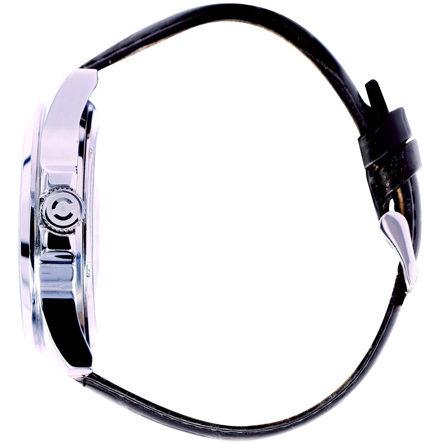 PICONO Mr.&Mrs. Pearl Series - Multi Dial Water Resistant Analog Quartz Watch - No. 4404 (Silver)