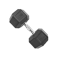 CAP Barbell Coated Dumbbell Weight, Single, Various Sizes