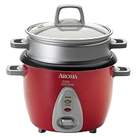 Aroma Housewares ARC-733-1NGR 6-Cup Rice Cooker & Food Steamer