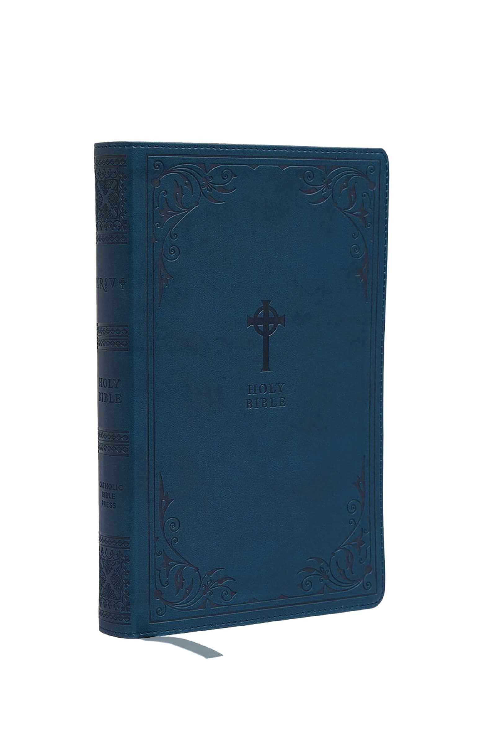 NRSV Catholic Edition Gift Bible, Teal Leathersoft (Comfort Print, Holy Bible, Complete Catholic Bible, NRSV CE): Holy Bible