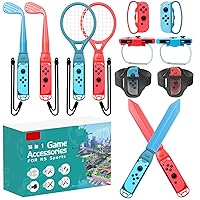 KYYOKE Switch Sports Accessories, Switch Sports Accessories Bundle Set for Switch Sports, Family Sports Games Pack Accessories Kit for Nintendo Switch & OLED Sports Games