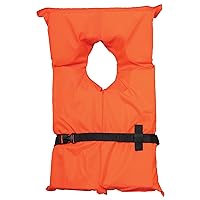 Airhead Youth Type II Keyhole Life Jacket, Coast Guard Approved, Orange