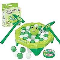 Crash Ice Game, Board Game, Tapping Game, Balance Game, Competition Game, Table Game, Indoor Game, Parent-child Game, Penguin Balance Game, Family Game, Kids Bray, Hammer Toy, Fingertip Training,