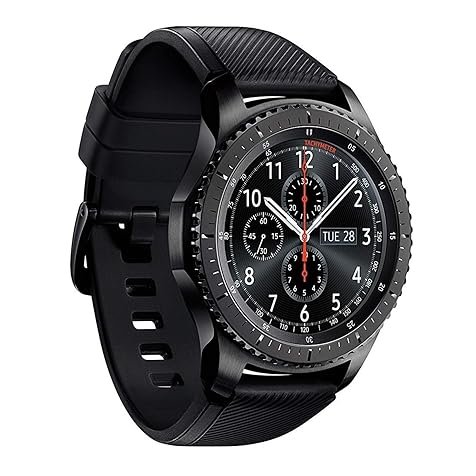 SAMSUNG GEAR S3 FRONTIER Smartwatch 46MM - Dark Gray (Renewed)