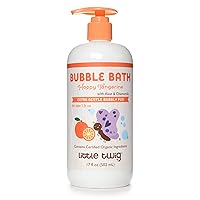 Bubble Bath, Baby Bath Essential with Natural Plant Derived Formula, Vegan, Gluten-Free, Paraben-Free, Happy Tangerine Scent, 17 fl. oz.
