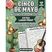 Cinco De Mayo Word Search: Themed Word Search Puzzle Books For Adults Large Print (Challenge Your Mind)