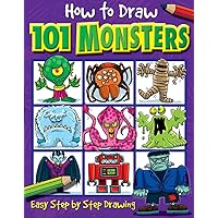 How to Draw 101 Monsters: Easy Step-by-step Drawing (How to draw) How to Draw 101 Monsters: Easy Step-by-step Drawing (How to draw) Paperback Spiral-bound