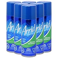 Arrid Antiperspirant Deodorant Extra Dry Spray, Unscented, 6.76 Ounce (Pack of 6)