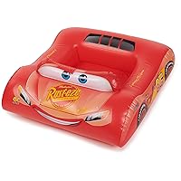 Disney Pixar Cars Inflatable Water Boat Vehicle, Inflatable Pool Floats and Kids Pool Toys, Cars Pool Party Supplies for Kids Aged 3 & Up