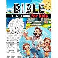 Bible Activity Book for Kids: A Themed Fun and Faith Puzzle Book by BrainWorks: Includes Mazes, Coloring, Crosswords, and More for Kids 8-12 Connecting Moses and Jesus Bible Activity Book for Kids: A Themed Fun and Faith Puzzle Book by BrainWorks: Includes Mazes, Coloring, Crosswords, and More for Kids 8-12 Connecting Moses and Jesus Paperback