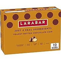 Larabar Peanut Butter Chocolate Chip, Gluten Free Fruit & Nut Bar, 12 Ct