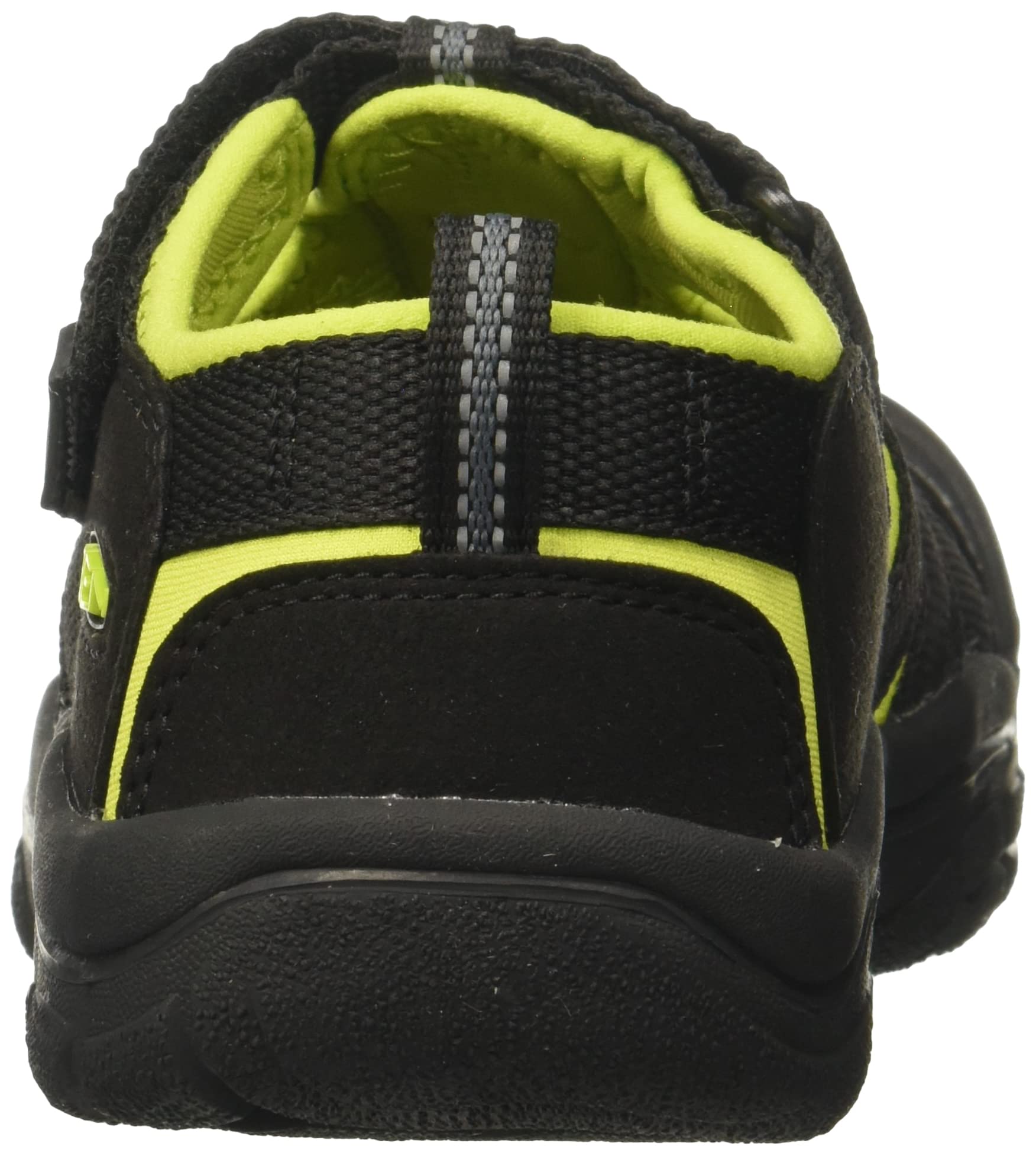 KEEN Toddler (1-4 Years) Newport H2 Black/Lime Green Sandal - 8 M US Toddler