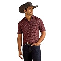 ARIAT Men's All Over Print Polo